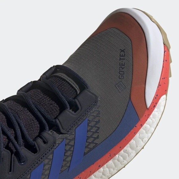 MEN\'S Adidas Terrex Free Hiker GTX Grey Bold Blue FZ3368 main image 9